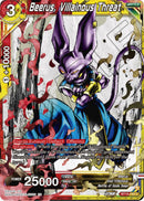 Beerus, Villainous Threat (BT19-143) [Fighter's Ambition] Parallel Foil