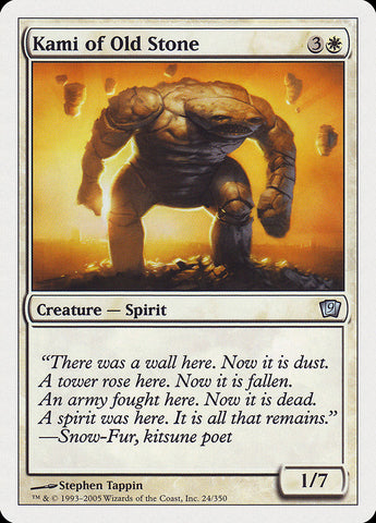 Kami of Old Stone [Ninth Edition] Foil