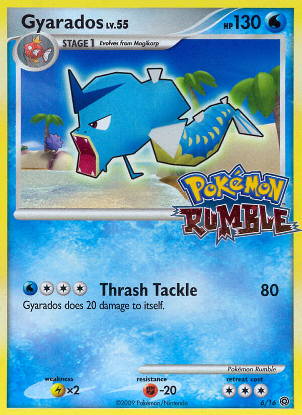 Gyarados (6/16) [Pokémon Rumble] Holofoil
