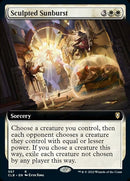Sculpted Sunburst (Extended Art) [Commander Legends: Battle for Baldur's Gate] Foil