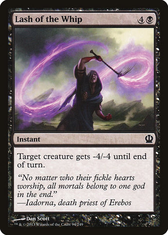 Lash of the Whip [Theros] Foil