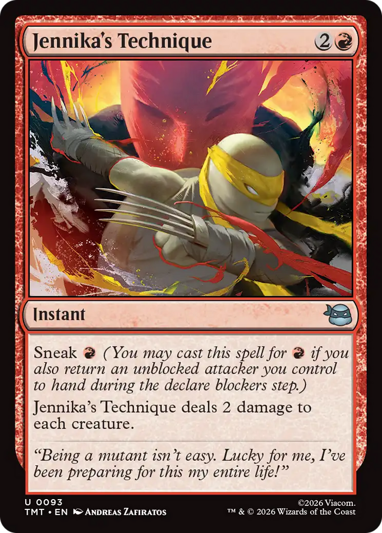 Jennika's Technique [Teenage Mutant Ninja Turtles] Foil