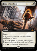 Final Showdown (Extended Art) [Outlaws of Thunder Junction] Foil
