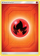 Fire Energy (2019 Unnumbered) [Sun & Moon: Team Up] Reverse Holofoil