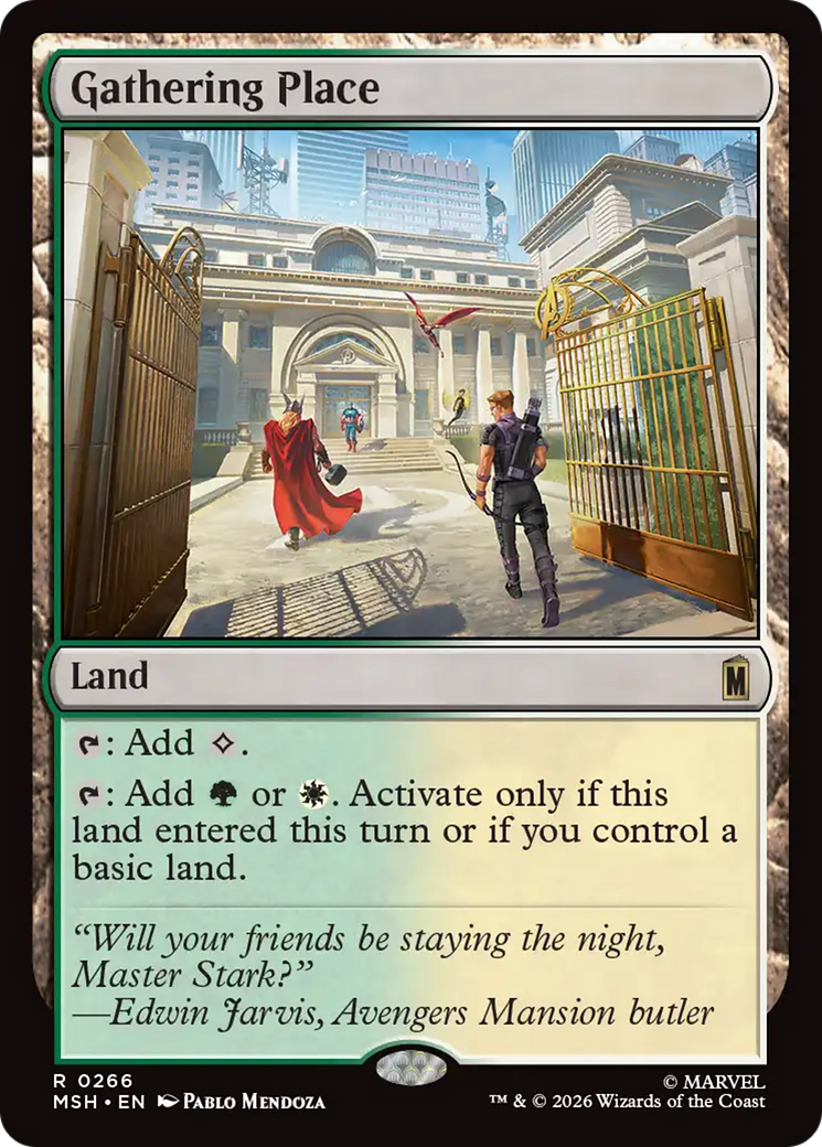Gathering Place [Marvel Super Heroes] Foil