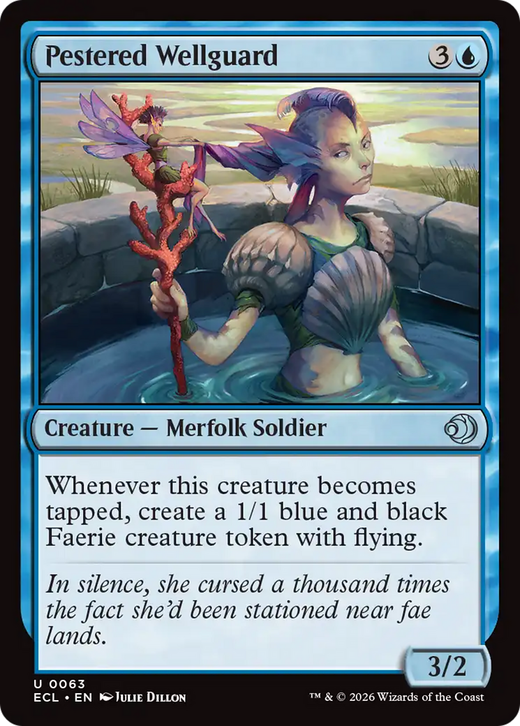 Pestered Wellguard [Lorwyn Eclipsed] Foil