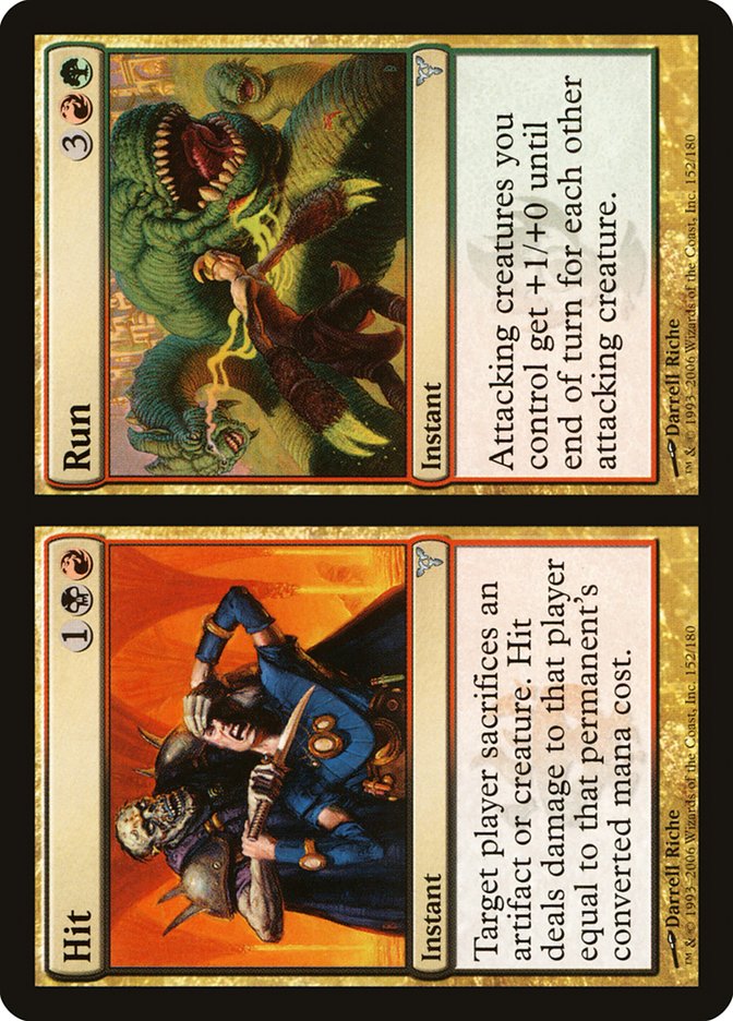 Hit // Run [Dissension] Foil