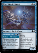 Obyra's Attendants // Desperate Parry [Wilds of Eldraine] Foil