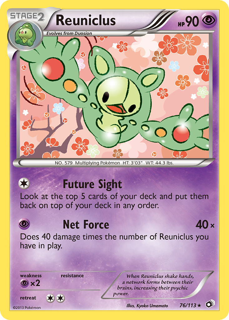 Reuniclus (76/113) [Black & White: Legendary Treasures] Reverse Holofoil