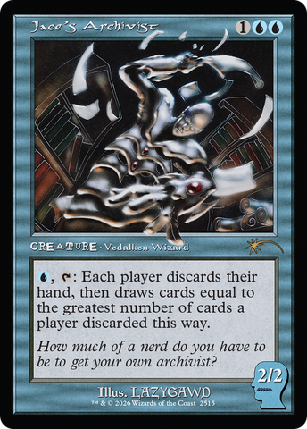 Jace's Archivist [Secret Lair Drop Series] Foil