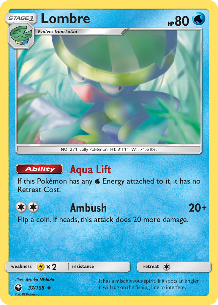 Lombre (37/168) [Sun & Moon: Celestial Storm] Reverse Holofoil