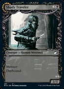 Shady Traveler // Stalking Predator (Showcase Equinox) [Innistrad: Midnight Hunt] Foil