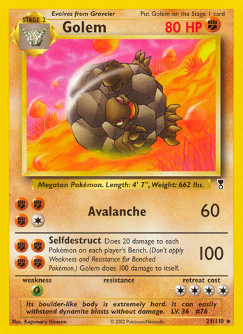 Golem (24/110) [Legendary Collection] Reverse Holofoil