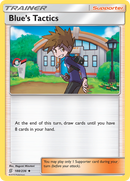 Blue's Tactics (188/236) [Sun & Moon: Unified Minds] Reverse Holofoil
