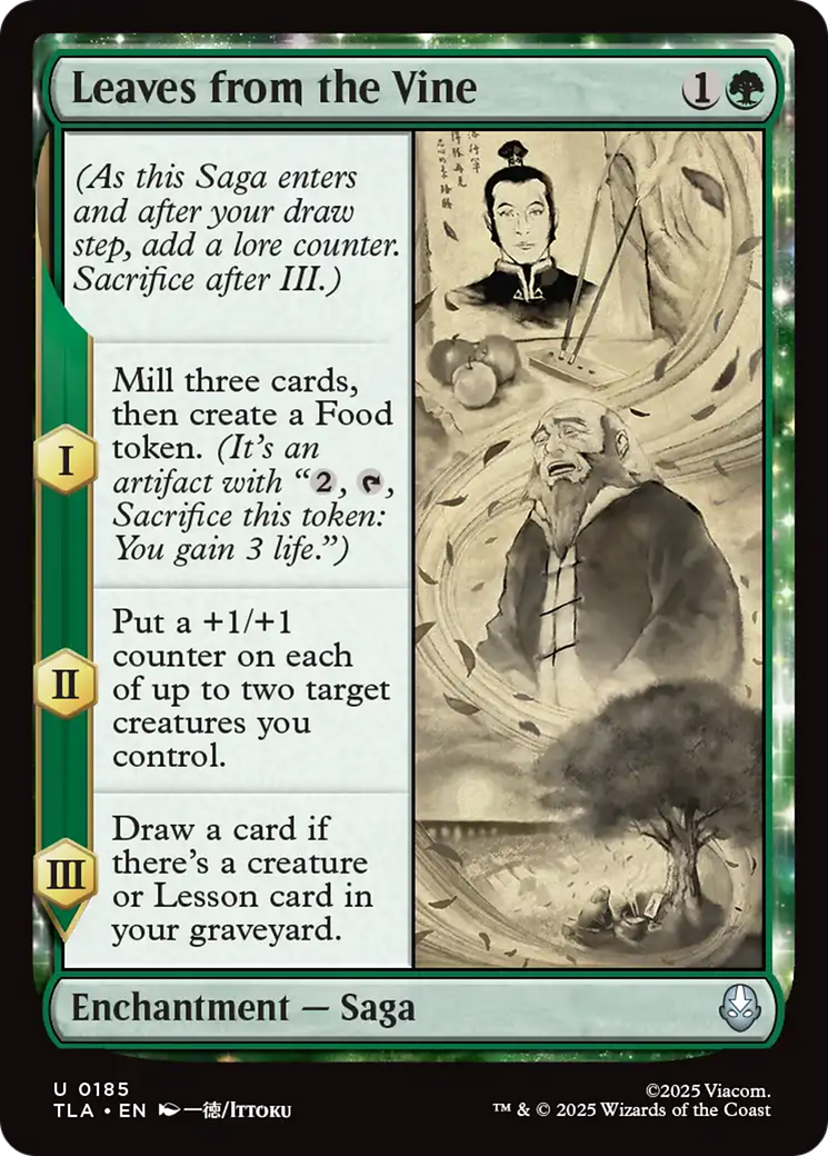 Leaves from the Vine [Avatar: The Last Airbender] Foil
