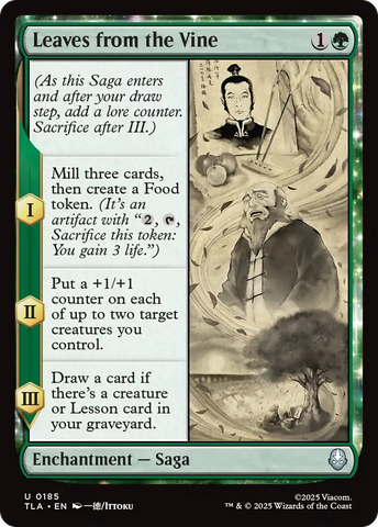 Leaves from the Vine [Avatar: The Last Airbender] Foil