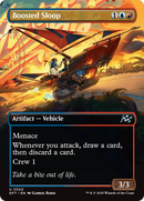 Boosted Sloop (Borderless) [Aetherdrift] Foil