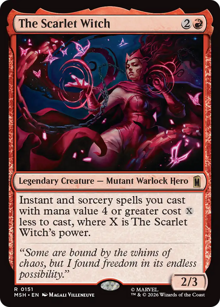 The Scarlet Witch [Marvel Super Heroes] Foil