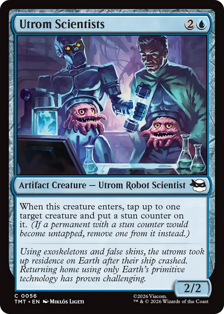 Utrom Scientists [Teenage Mutant Ninja Turtles] Foil