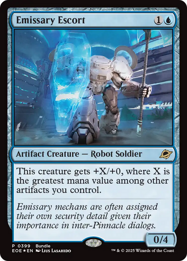 Emissary Escort [Edge of Eternities Promo Pack] Foil