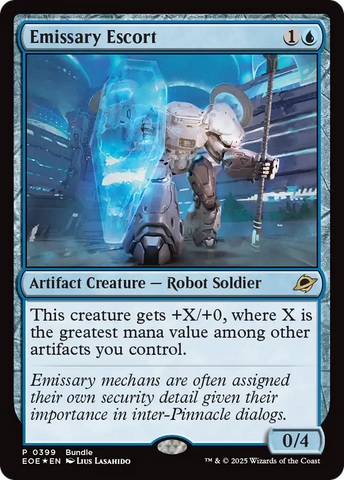 Emissary Escort [Edge of Eternities Promo Pack] Foil