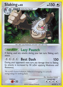 Slaking (16/127) [Platinum: Base Set] Reverse Holofoil