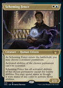 Scheming Fence (Showcase Art Deco) [Streets of New Capenna] Foil