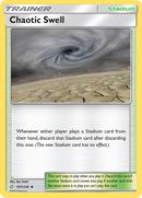 Chaotic Swell (187/236) [Sun & Moon: Cosmic Eclipse] Reverse Holofoil
