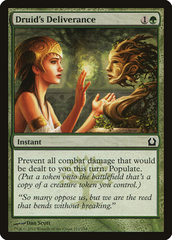 Druid's Deliverance [Return to Ravnica] Foil