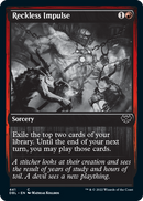 Reckless Impulse [Innistrad: Double Feature] Foil
