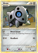 Aron (42/90) [HeartGold & SoulSilver: Undaunted] Reverse Holofoil