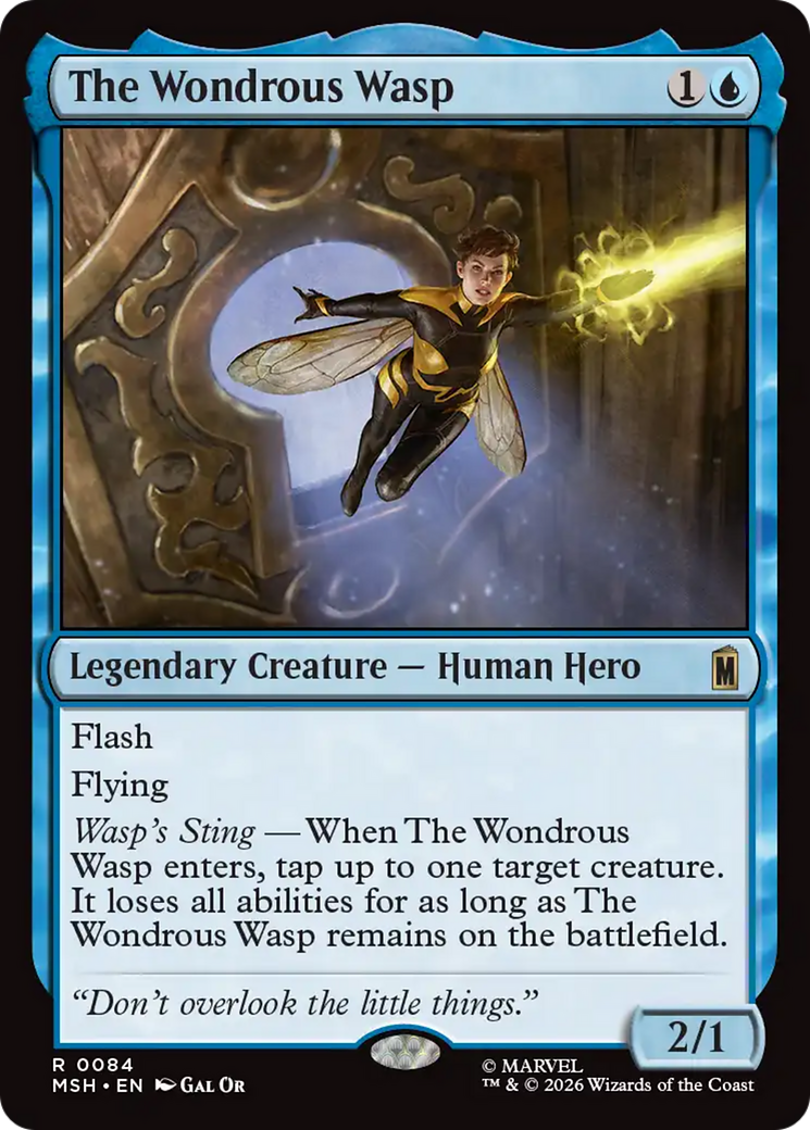 The Wondrous Wasp [Marvel Super Heroes] Foil