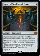 Sword of Wealth and Power [Outlaws of Thunder Junction: The Big Score] Foil