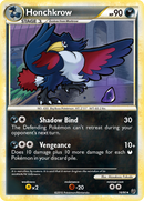 Honchkrow (16/90) [HeartGold & SoulSilver: Undaunted] Reverse Holofoil