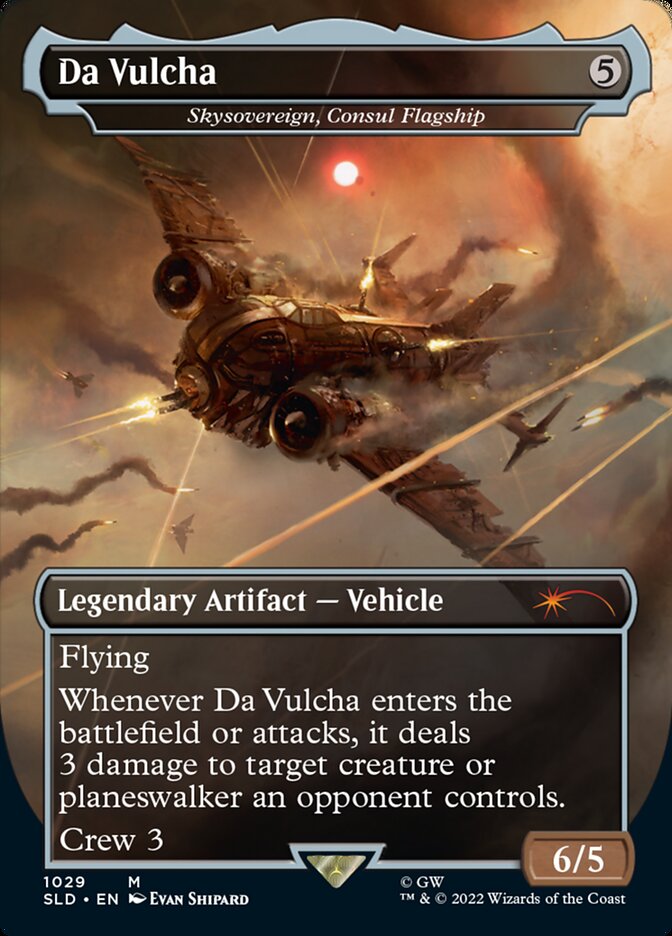 Da Vulcha - Skysovereign, Consul Flagship (Borderless) [Secret Lair Drop Series] Foil