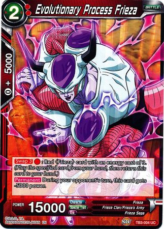 Evolutionary Process Frieza (TB3-004) [Clash of Fates] Parallel Foil