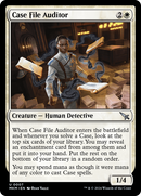 Case File Auditor (Black) [Murders at Karlov Manor] Foil