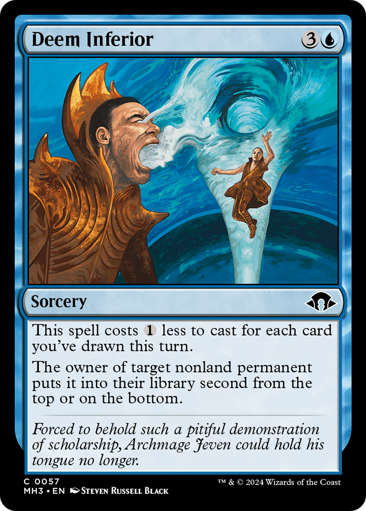 Deem Inferior [Modern Horizons 3] Foil