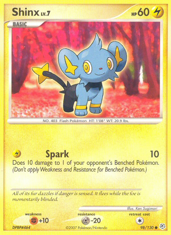 Shinx (98/130) [Diamond & Pearl: Base Set] Reverse Holofoil