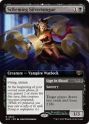 Scheming Silvertongue (Extended Art) [Secrets of Strixhaven] Foil