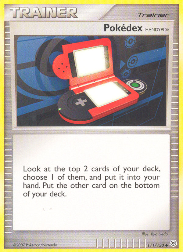 Pokedex HANDY910is (111/130) [Diamond & Pearl: Base Set] Reverse Holofoil