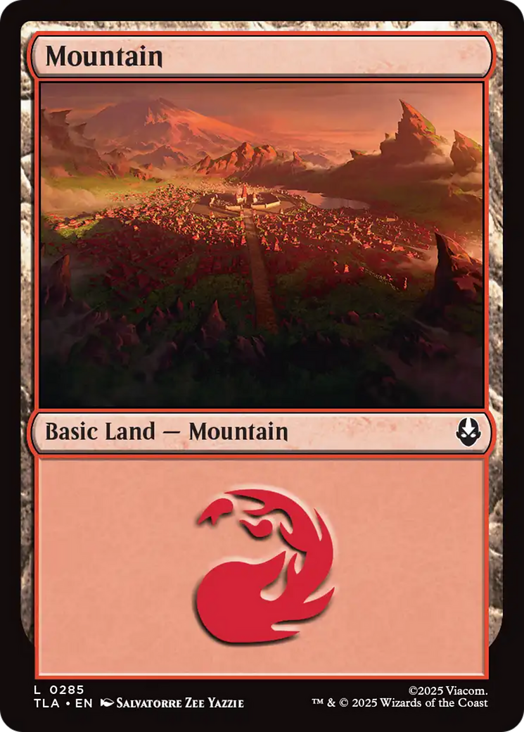 Mountain (0285) [Avatar: The Last Airbender] Foil