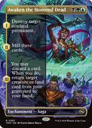 Awaken the Honored Dead (Borderless) [Tarkir: Dragonstorm] Foil