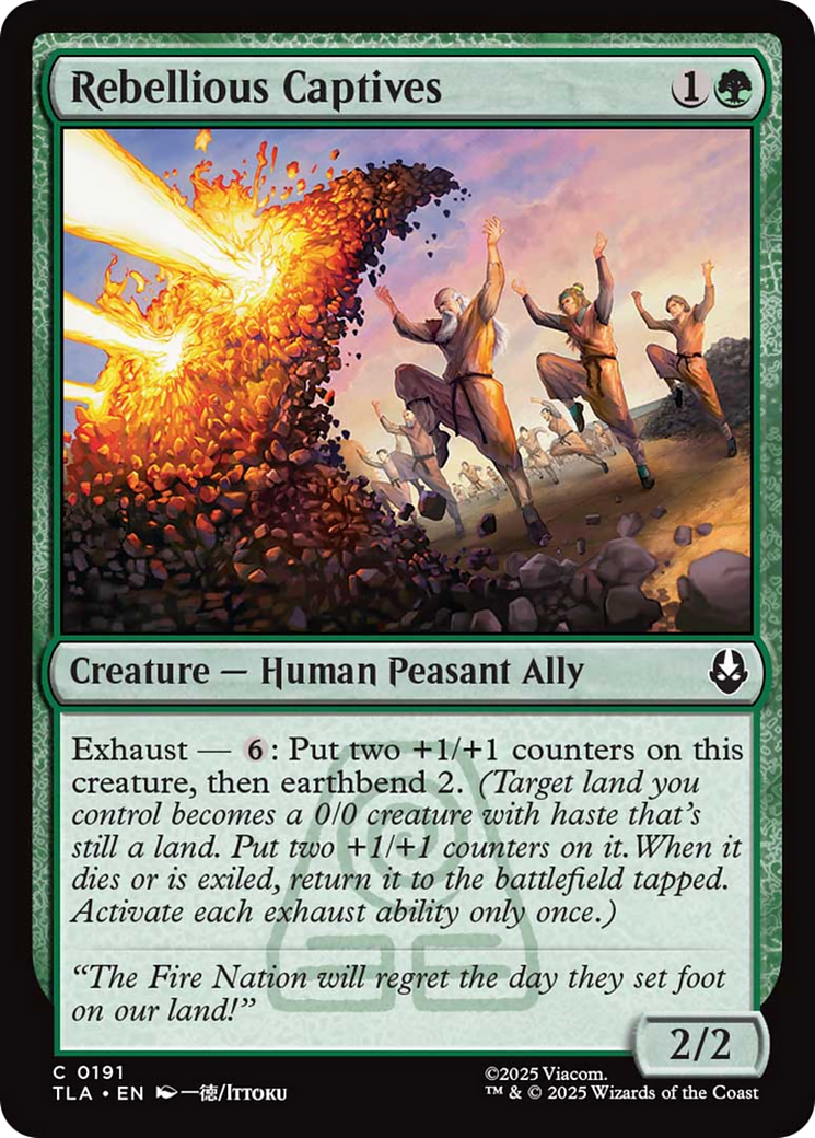 Rebellious Captives [Avatar: The Last Airbender] Foil