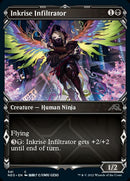 Inkrise Infiltrator (Showcase Ninja) [Kamigawa: Neon Dynasty] Foil