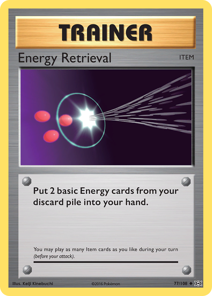 Energy Retrieval (77/108) [XY: Evolutions] Reverse Holofoil