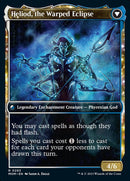 Heliod, the Radiant Dawn // Heliod, the Warped Eclipse (Showcase Planar Booster Fun) [March of the Machine] Foil