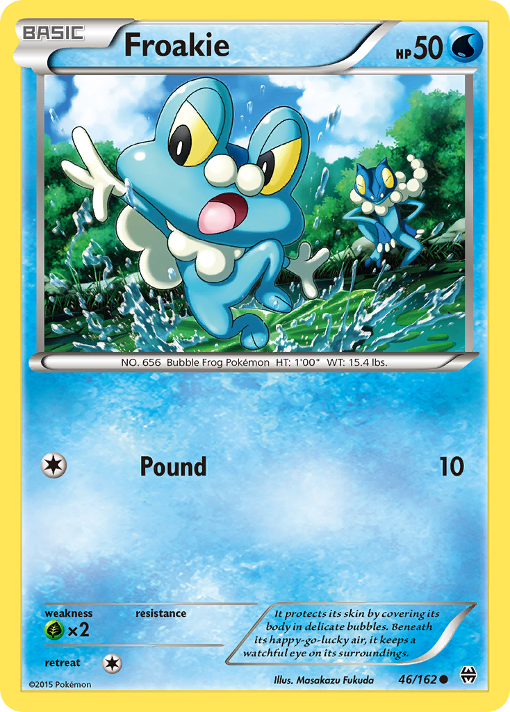 Froakie (46/162) [XY: BREAKthrough] Reverse Holofoil