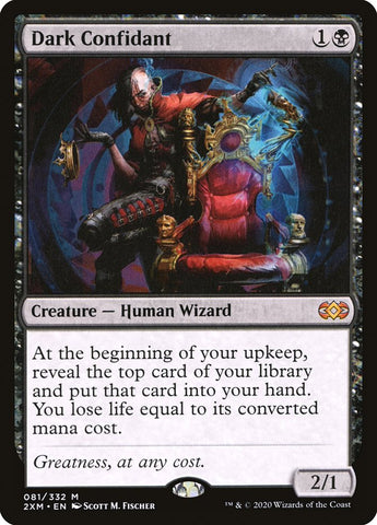 Dark Confidant [Double Masters] Foil