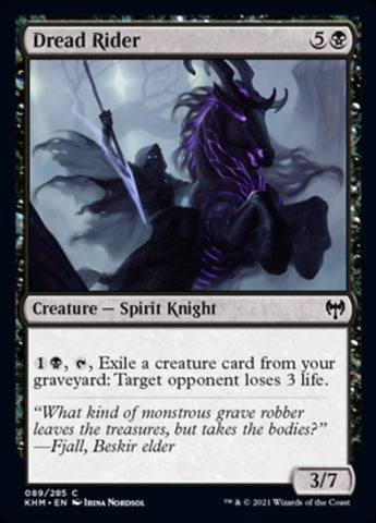 Dread Rider [Kaldheim] Foil